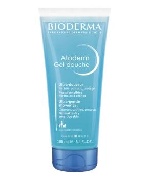 Bioderma Гель для душа для сухой, чувствительной и нормальной кожи, 200мл