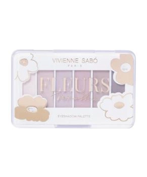 Vivienne Sabo Палетка теней для век Fleurs naturelles тон 01, 5г