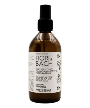 Phytorelax Масло для тела LABORATORIES RELAXING MASSAGE BODY OIL BI-PHASE with BACH FLOWERS, 200мл