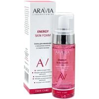 Aravia Professional Пенка для умывания с муцином улитки и гинкго билоба, 150мл