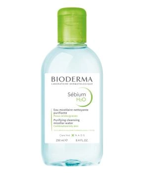 Bioderma Вода мицеллярная для комбинированной и жирной кожи, 250мл