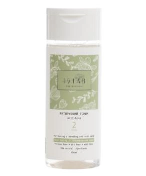 19 LAB Тоник матирующий Anti-Acne для комбинированной и склонной к жирности кожи, 150мл