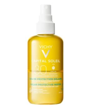 VICHY Спрей солнцезащитный двухфазный увлажняющий для лица и тела SPF 30, 200мл