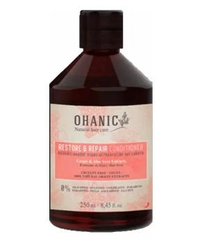 OHANIC OHANIC Кондиционер восстанавливающий и увлажняющий для волос с экстрактом винограда и алоэ вера Restore & Repair Conditioner, 250 мл, 250мл