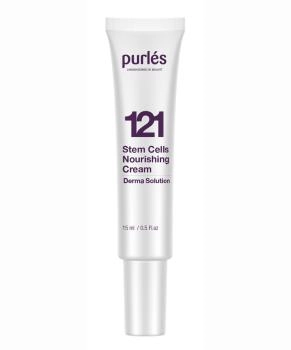 Purles 121 Миниатюра Питательный крем для лица со стволовыми клетками, 15мл