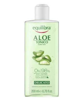 EQUILIBRA s.r.l. EQUILIBRA Тоник для лица Нежный Алоэ, 200 мл, 200мл