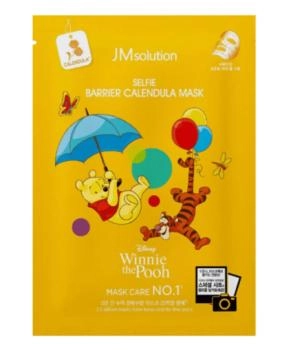 JM Solution Маска тканевая с экстрактом календулы Selfie Barrier Calendula Mask, 30мл
