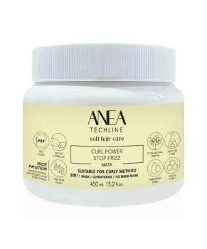 ANEA ANEA Маска для кудрей, стоп фризз Curl Power Stop Frizz Mask, 450 мл, 450мл