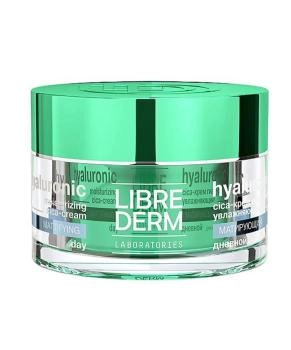 Librederm Крем-cica увлажняющий матирующий дневной для жирной кожи, 50мл