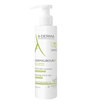 A-DERMA Гель очищающий пенящийся DERMALIBOUR+ CICA, 200мл
