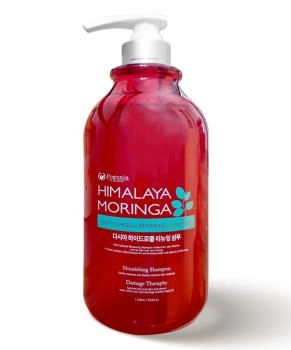 POGONIA POGONIA Увлажняющий шампунь с маслом моринги и гидролатом водорослей, 1000 мл, 1000мл