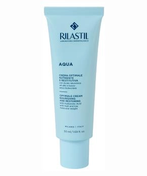 Rilastil Крем для лица оптималь питательный и восстанавливающий AQUA, 50мл