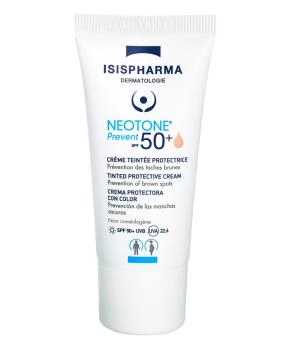 ISISPHARMA Крем тонирующий защитный от пигментных пятен SPF 50+, тон светлый, 30мл