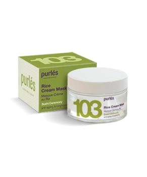 Purles Рисовая кремовая маска для лица "Омоложение и осветление" 103, 50мл