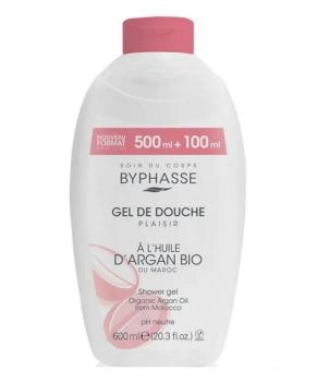 BYPHASSE Гель для душа Аргановое Масло PLAISIR, 600мл