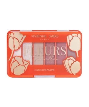 Vivienne Sabo Палетка теней для век Fleurs naturelles тон 02, 5г
