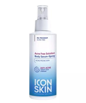 Icon skin Сыворотка-спрей Acne Free Solution, 100мл
