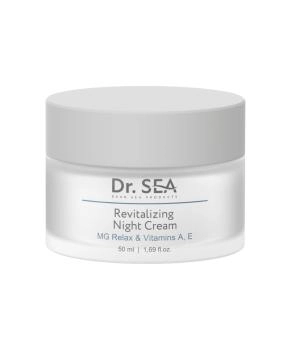 Dr.Sea Восстанавливающий ночной крем с комплексом MG RELAX  и витаминами A, E, 50мл