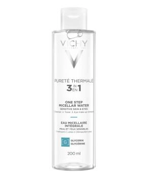 VICHY Вода мицеллярная для чувствительной кожи с минералами, 200мл