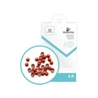 TNL Стразы Swarovski для дизайна ногтей №3 Красные, 50шт