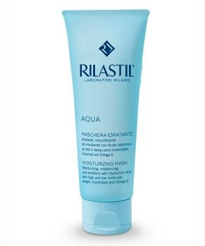 Rilastil Маска увлажняющая восстанавливающая со смягчающим действием AQUA, 75