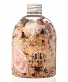 Greenmade Соль для ванны Роза, 500г