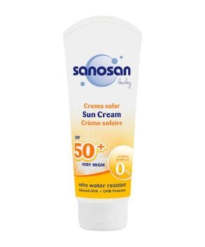 Sanosan Крем солнцезащитный SPF 50+, 75мл