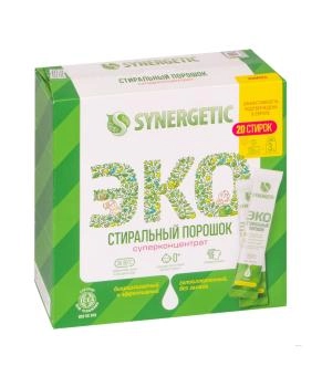 Synergetic Стиральный порошок Суперконцентрат в стиках, 500г
