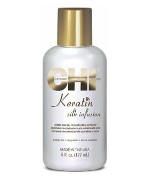 CHI Восстанавливающая сыворотка для волос на основе шелка с кератином, 177мл