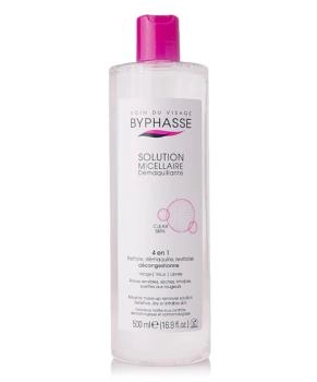 BYPHASSE Мицеллярная жидкость очищающая для сухой и чувствительной кожи, 250мл