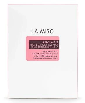 LA MISO Маска для лица Ампульная обновляющая с кислотами, 28г