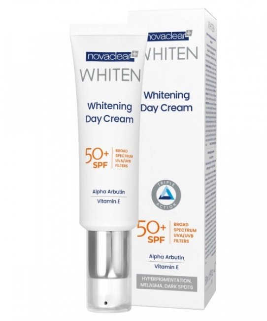 NovaClear Крем дневной отбеливающий SPF50+, 50мл