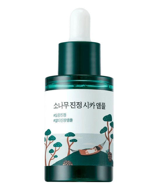 Round Lab Успокаивающая сыворотка для лица PINE CALMING CICA AMPOULE, 30мл