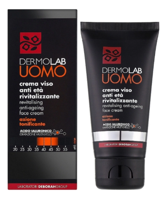 DERMOLAB Крем для лица антивозрастной REVITALISING ANTI-AGEING FACE CREAM, 50мл (2)