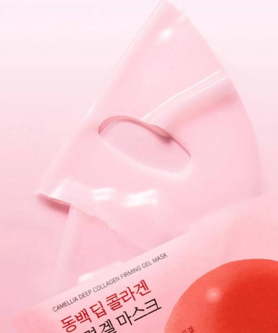 Round Lab Укрепляющая гидрогелевая маска для лица CAMELLIA DEEP COLLAGEN FIRMING GEL MASK, 34мл (3)