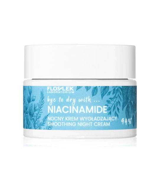 Floslek Разглаживающий ночной крем NIACINAMIDE SMOOTHING NIGHT CREAM, 50мл