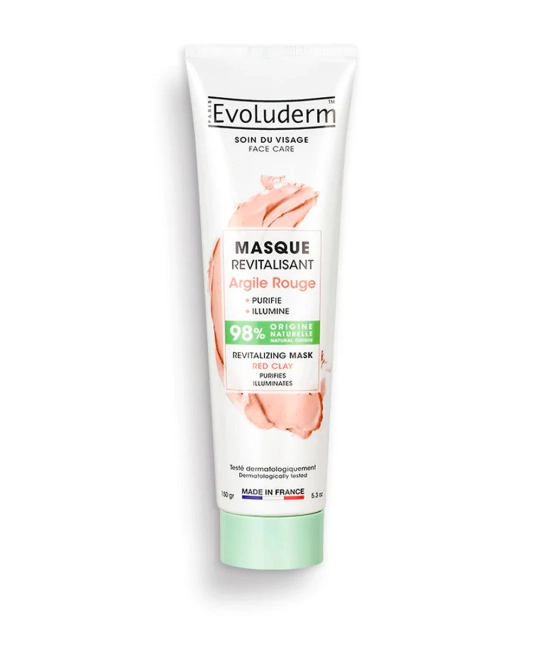 Evoluderm Восстанавливающая маска для лица из красной глины, 150г