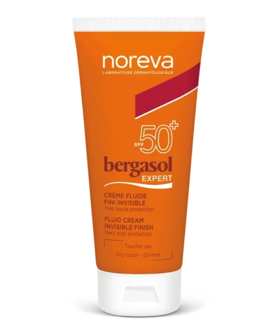 Noreva Крем солнцезащитный легкий SPF50+ Bergasol Expert, 50