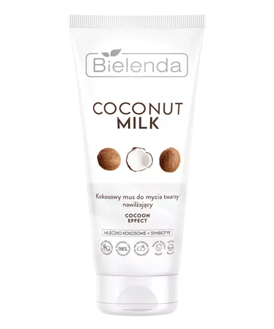 Bielenda Пенка для умывания COCONUT MILK COCOON EFFECT, 135г