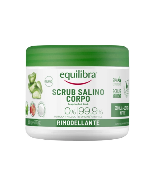 EQUILIBRA s.r.l. Соляной скраб для тела Корректирующий, 600г