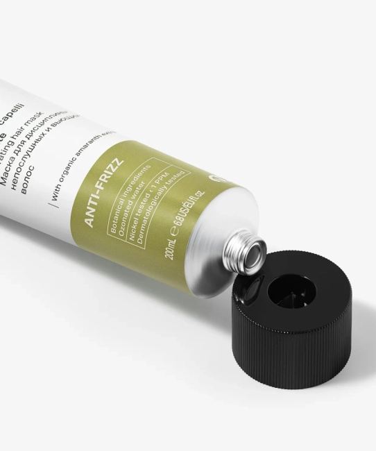 INSIGHT Маска для дисциплины непослушных и вьющихся волос ANTI-FRIZZ HYDRATING MASK tube, 200мл (2)