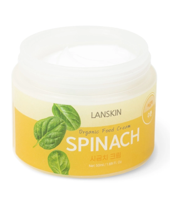 Lanskin  Поросужающий крем с экстрактом шпината, 50мл (2)