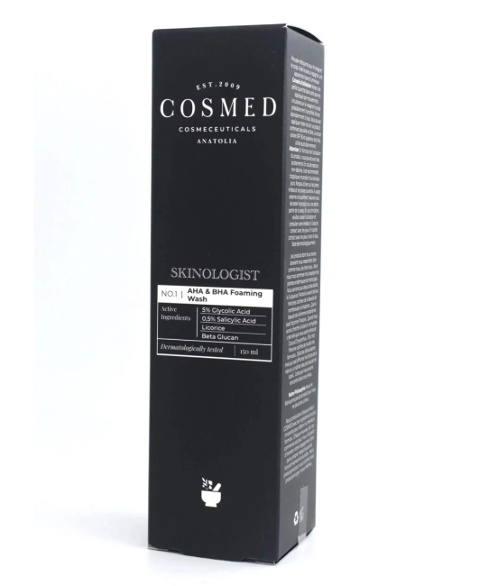 Cosmed Пенка очищающая  с АНА и ВНА -кислотами для умывания, 150мл (1)