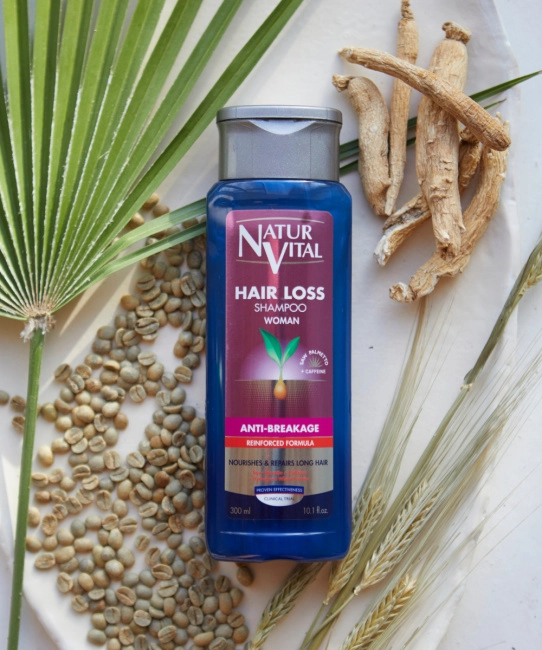Natur Vital Шампунь против выпадения и ломкости волос, 300мл (1)