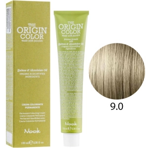 NOOK Крем-краска для волос 9.0 Натуральный очень светлый блонд / Very Light Blonde, 100мл