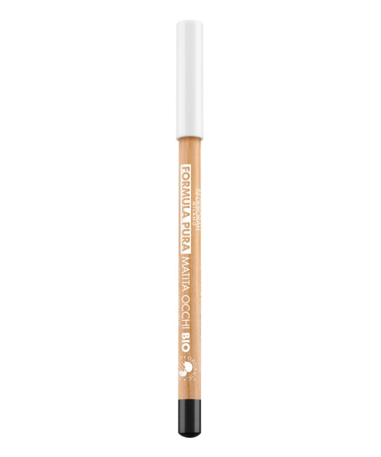 Deborah Milano Карандаш для глаз FORMULA PURA ORGANIC EYE PENCIL, тон: 01 Черный, 1.2г (2)