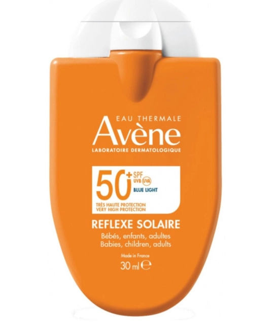 AVENE Компакт-эмульсия солнцезащитная для всей семьи SPF 50+, 30мл