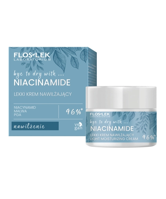 Floslek Легкий увлажняющий крем NIACINAMIDE, 50мл (1)