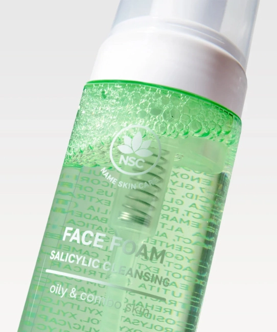 NAME SKIN CARE NAME SKIN CARE Пенка очищающая для лица  с салициловой кислотой, серой и цинком, 150 мл, 150мл (2)