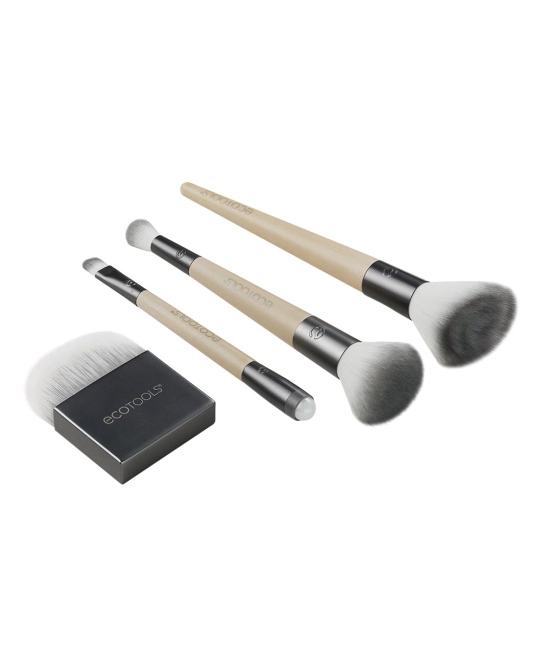 EcoTools Набор кистей для макияжа Love Your Skin, 4шт (1)